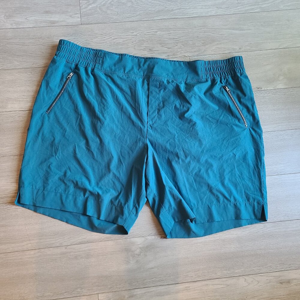 Teal Activezone Shorts 5X